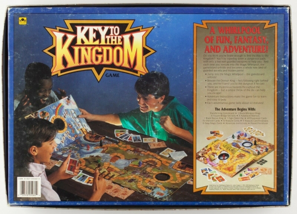 Key to the kingdom box back