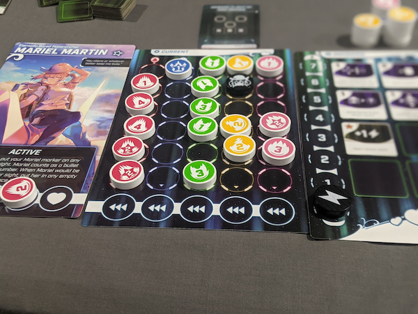 Note: These pictures show the deluxe edition - standard edition comes with cardboard tokens.