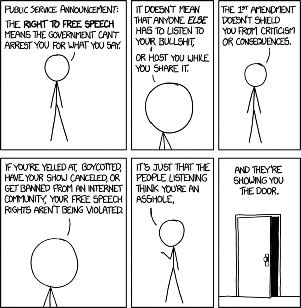 This comic from XKCD sums it up pretty well