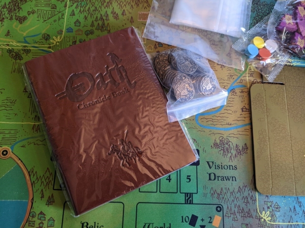 Oath journal and metal coins