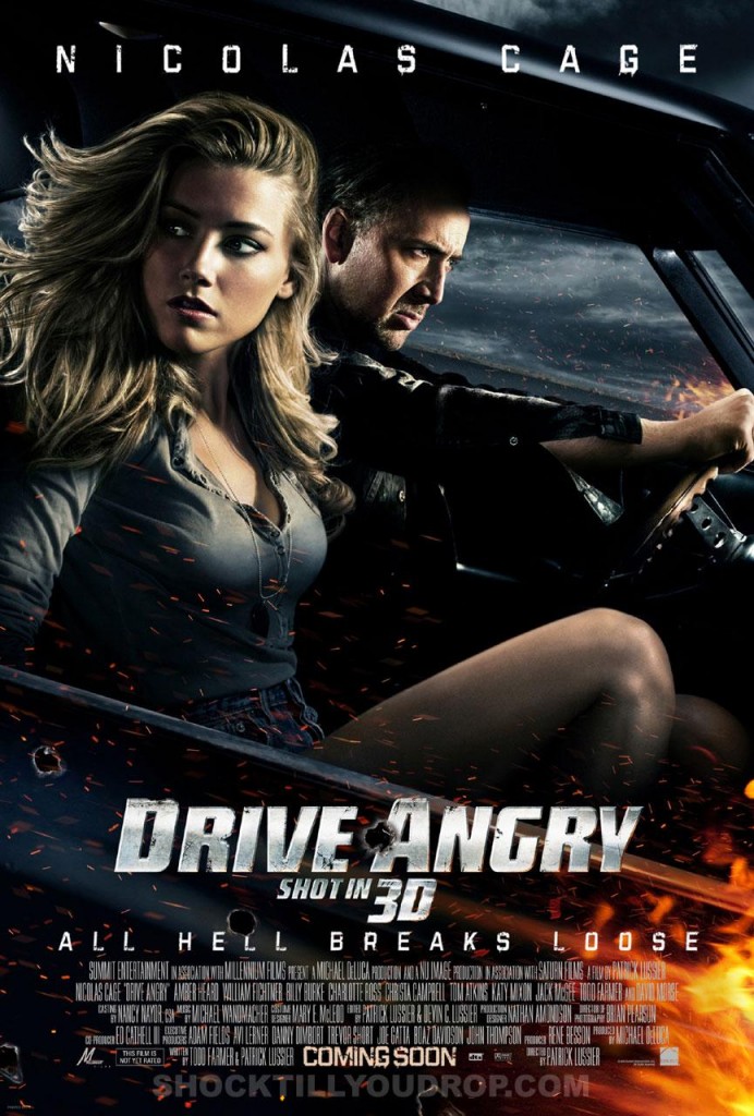 drive angry poster