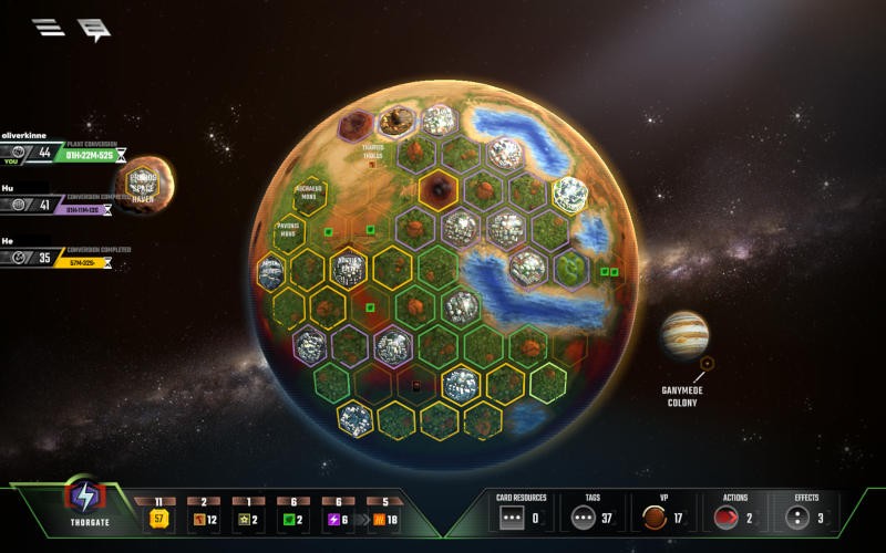 Digital Eye - Terraforming Mars on Steam Review - There Will Be Games