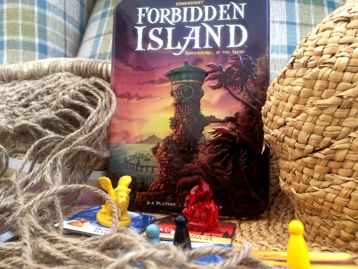 Gamewright forbidden Island Card Game Pre Owned 