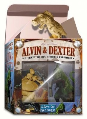 Days of Wonder Announces Alvin & Dexter -- A Ticket to Ride Monster Expansion