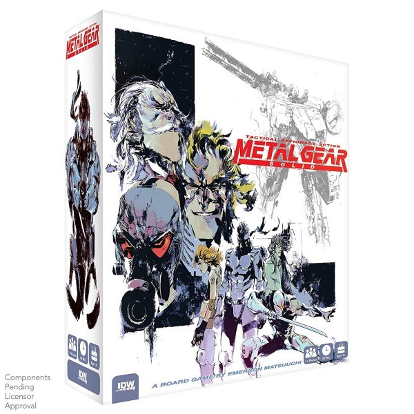 Official Metal Gear Solid Board Game Announced