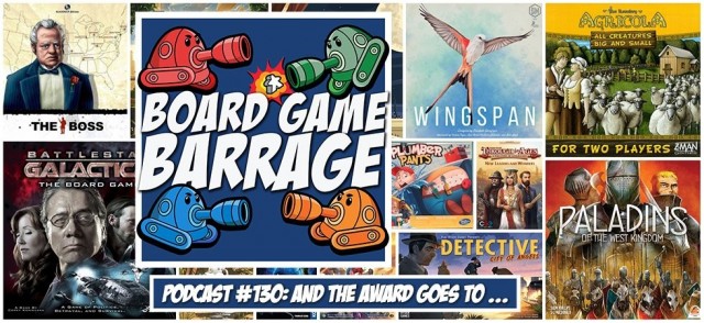 And the Award Goes To ... - board Game Barrage