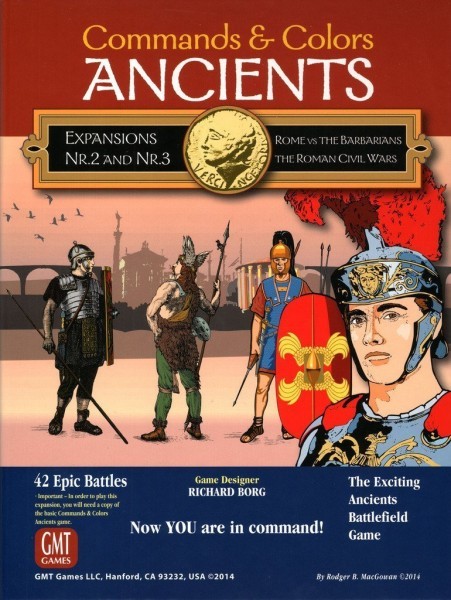 Command and Colors: Ancients Expansions Combo Pack 2 and 3