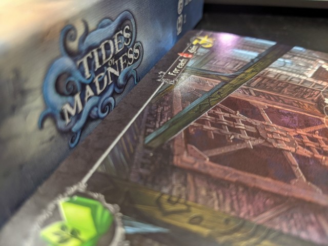 Tides of Madness Review - a Cthulhu Based Drafting Game to Send Your Partner Mad