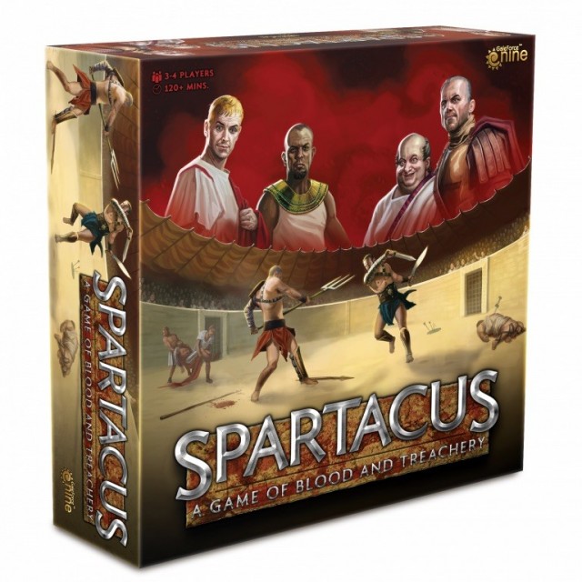 Spartacus: A Game of Blood & Treachery 2020 Edition Coming this Spring from Gale Force 9