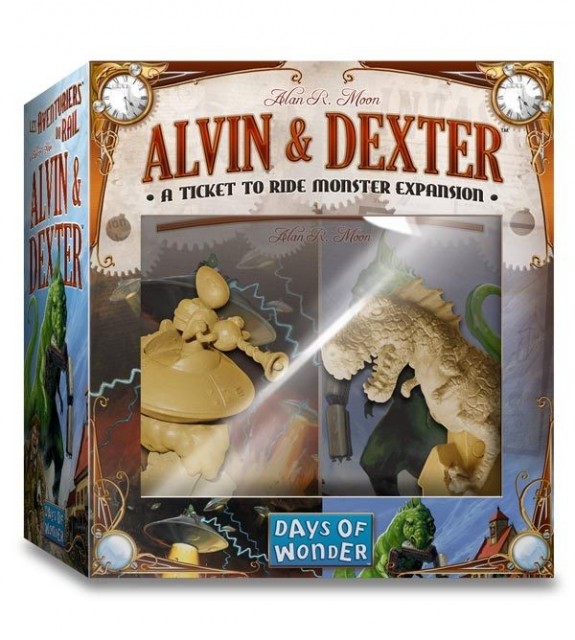 Ticket To Ride: Alvin & Dexter Monster Expansion