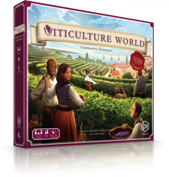 Baby, Baby It's a Wine World : A Viticulture World: Cooperative Expansion Board Game Review